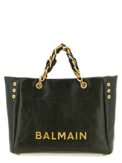 Balmain 1945 Soft Large Shopping Bag — Green Shopper