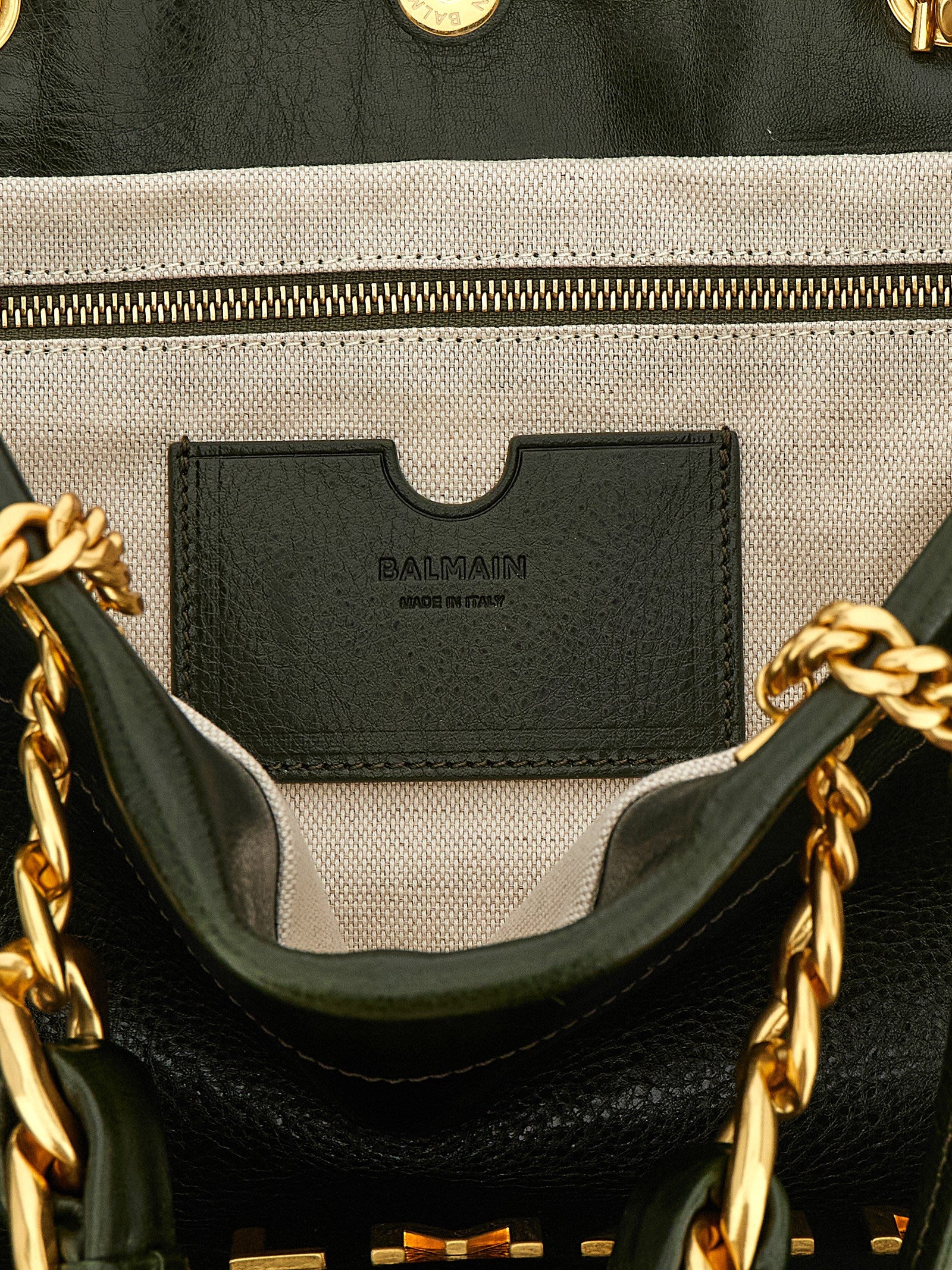 Balmain 1945 Soft Large Shopping Bag — Green Shopper