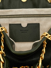 Balmain 1945 Soft Large Shopping Bag — Green Shopper