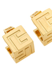 Balmain Pb 3D Earrings — Gold Jewellery for Women