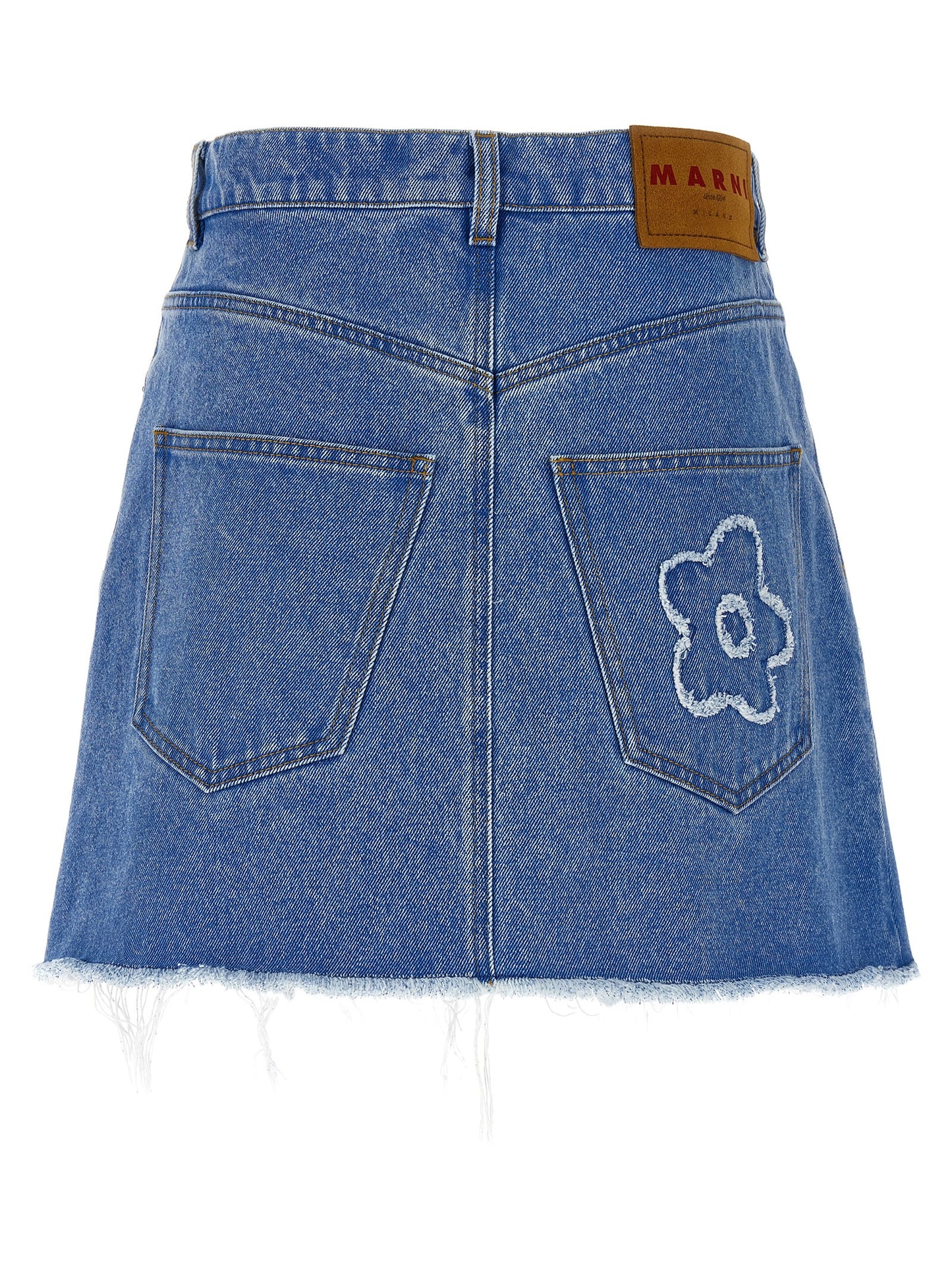 Marni Patch Skirt — Denim Mini Skirt, From €250