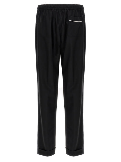 Dolce & Gabbana Contrast Piping Pants