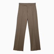 Dolce &amp; Gabbana Pantalon tailleur en laine beige Dolce&amp;Gabbana