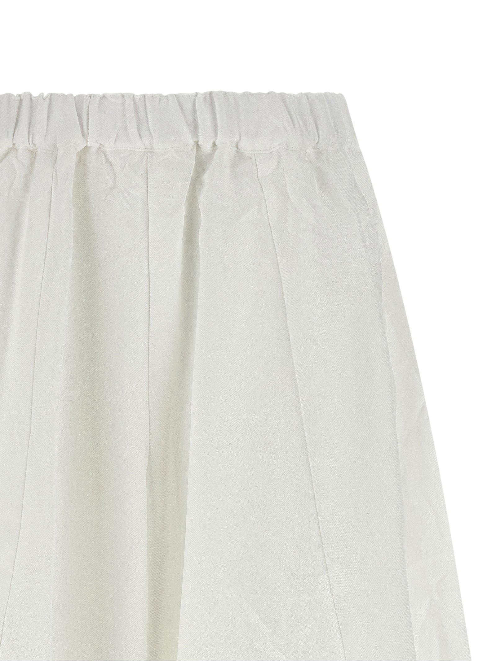 Comme Des Garcons Zuava Trousers — Extra Wide White Fit