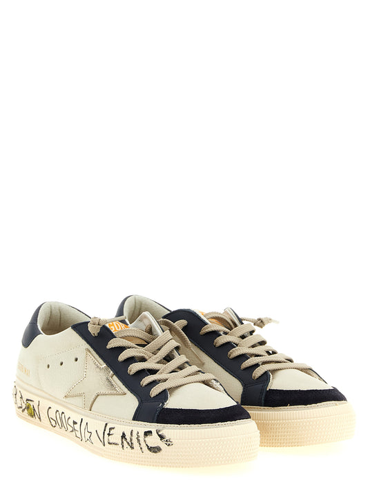 Golden Goose Sneakers — May Multicolor Leather | Aumifour