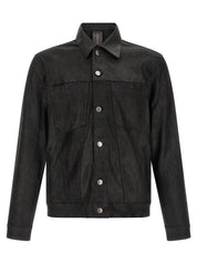 Giorgio Brato Leather Jacket for Men — Black, €1,150
