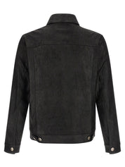 Giorgio Brato Leather Jacket for Men — Black, €1,150