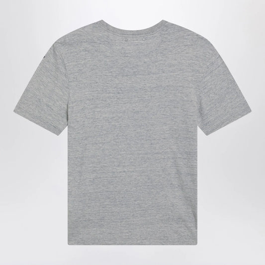Golden Goose Grey T-shirt with logo print