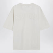 Golden Goose White T-shirt with reverse lettering logo on the back