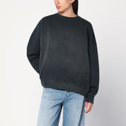 Golden Goose Distressed faded black sweatshirt
