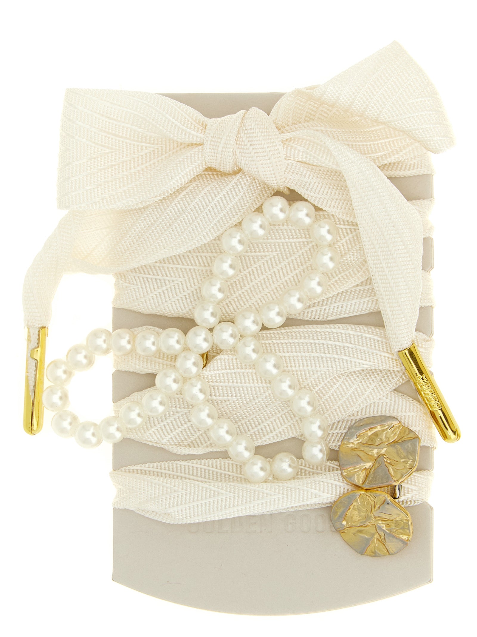 Golden Goose Skin Sparkling Shoelaces — Jewellery (One Size)