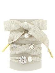 Golden Goose Skin Sparkling Shoelaces