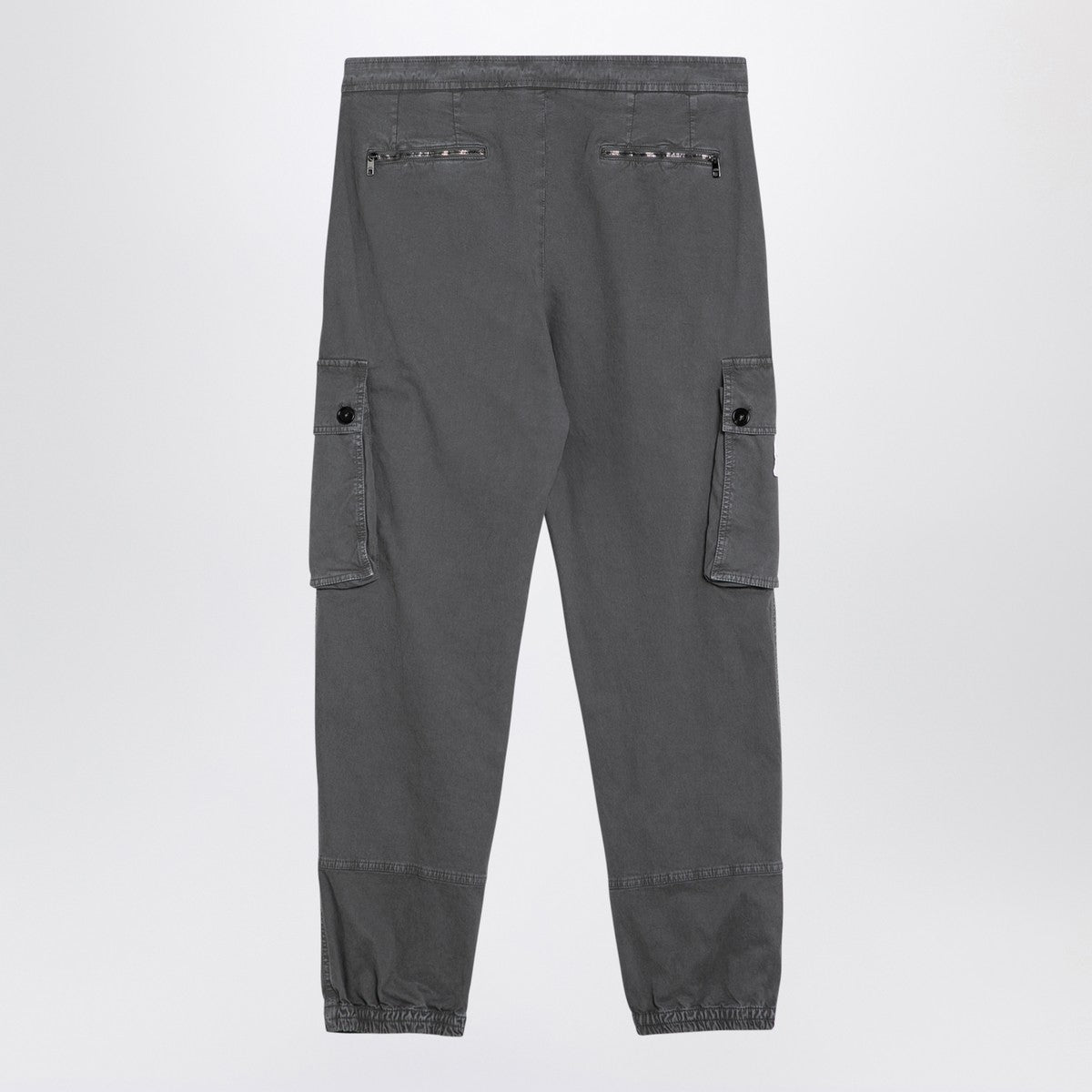 Dolce & Gabbana Light grey cargo trousers in cotton