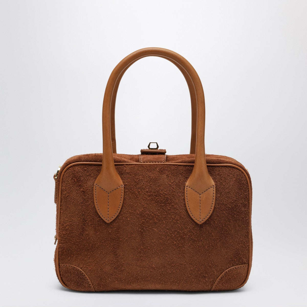 Golden Goose Suede Leather Handbag — Leather Colour