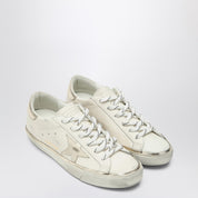 Golden Goose Sneaker Super Star Optic White Platinum Leather