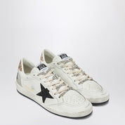 Golden Goose Sneakers Ball Star withe/ black with glitter