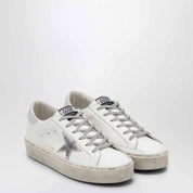 Golden Goose White/silver Hi-Star sneakers