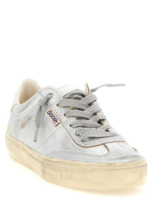 Golden Goose Soul Star Sneakers — Women’s Silver Sneakers
