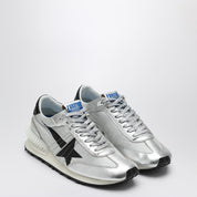Golden Goose Sneaker Marathon in nylon ripstop silver