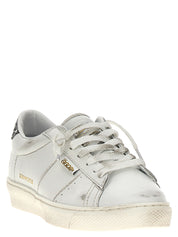 Golden Goose Matchstar Sneakers — Silver Leather Women’s