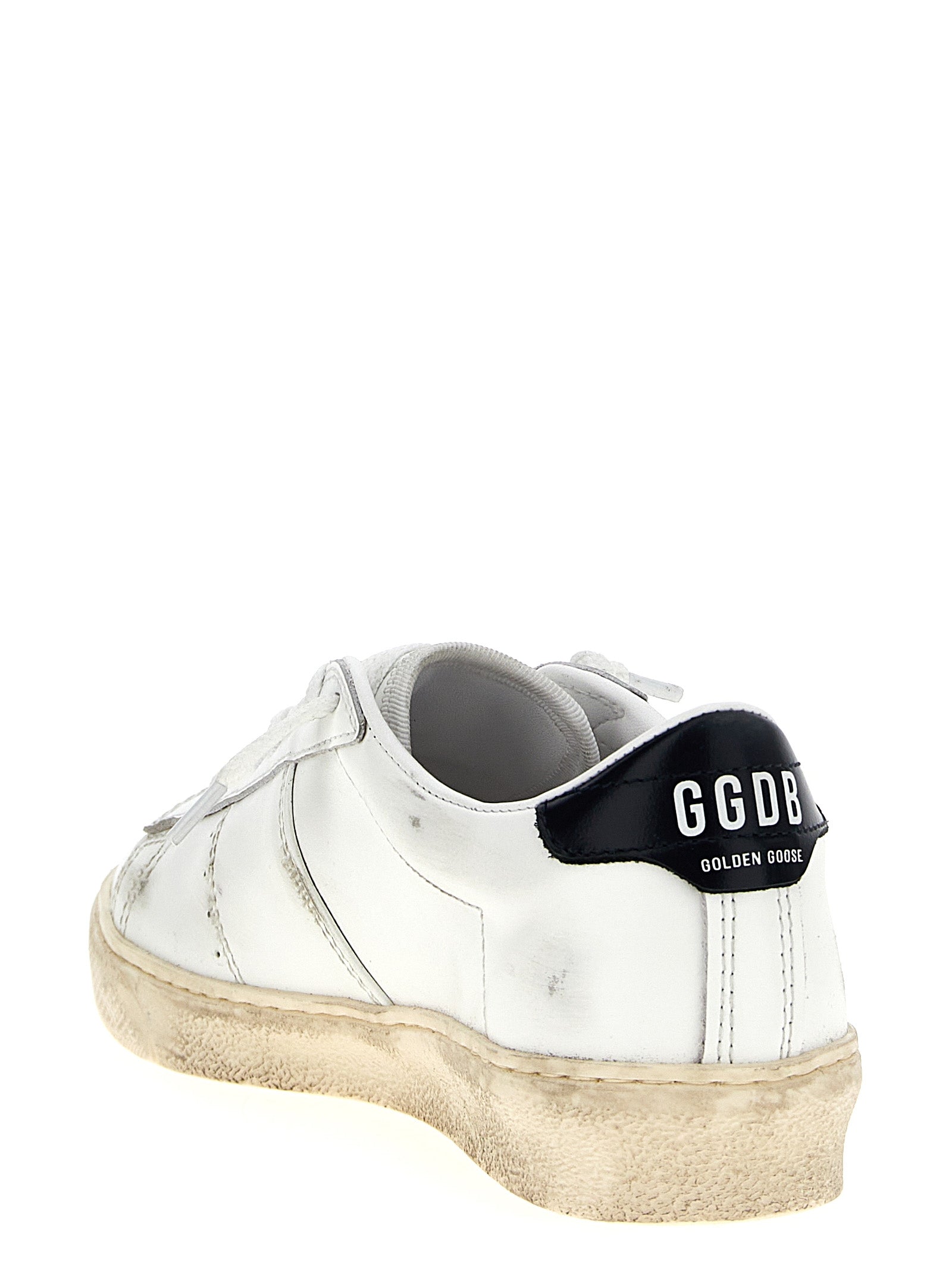Golden Goose Matchstar Sneakers for Women — Blue Leather