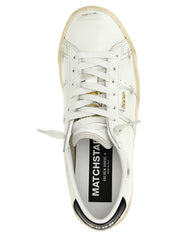 Golden Goose Matchstar Sneakers for Women — Blue Leather