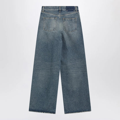 Golden Goose Blue washed wide-leg jeans