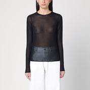 Golden Goose Black semi-transparent sweater
