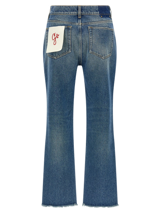 Golden Goose Deryn Jeans — High‑Waist Flared Jeans