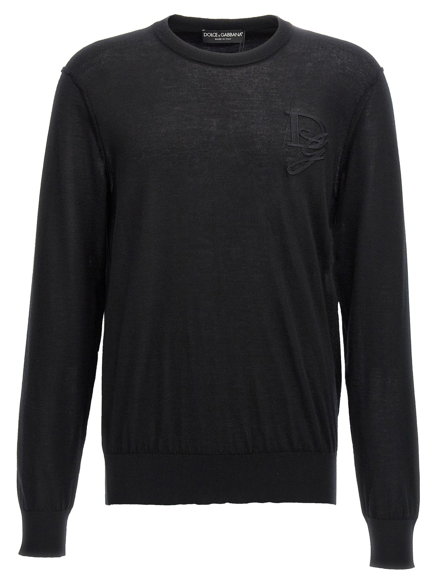 Dolce & Gabbana Cashmere Logo Sweater — Knitwear