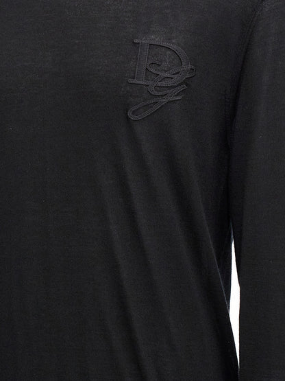 Dolce & Gabbana Cashmere Logo Sweater — Knitwear