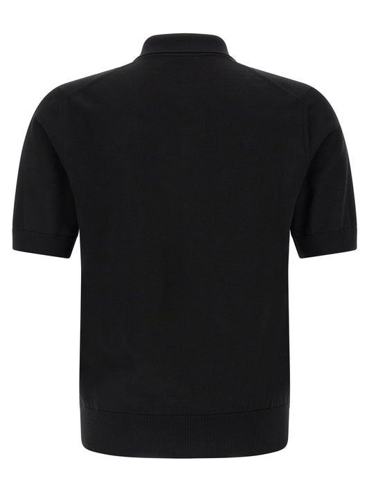 Dolce & Gabbana Heraldic Patch Polo Shirt — Men’s Shirt