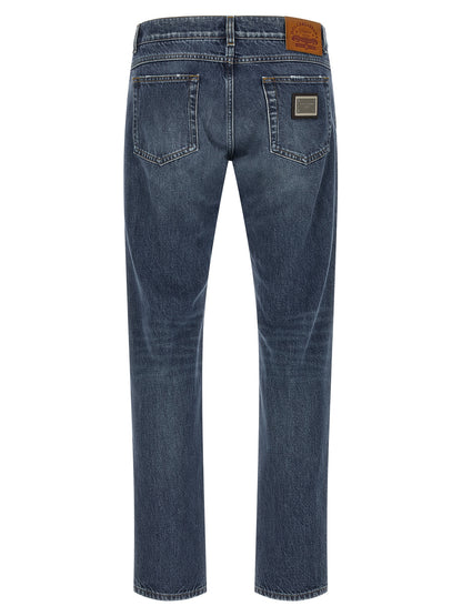Dolce & Gabbana Jeans for Men — Denim Blue, True Fit