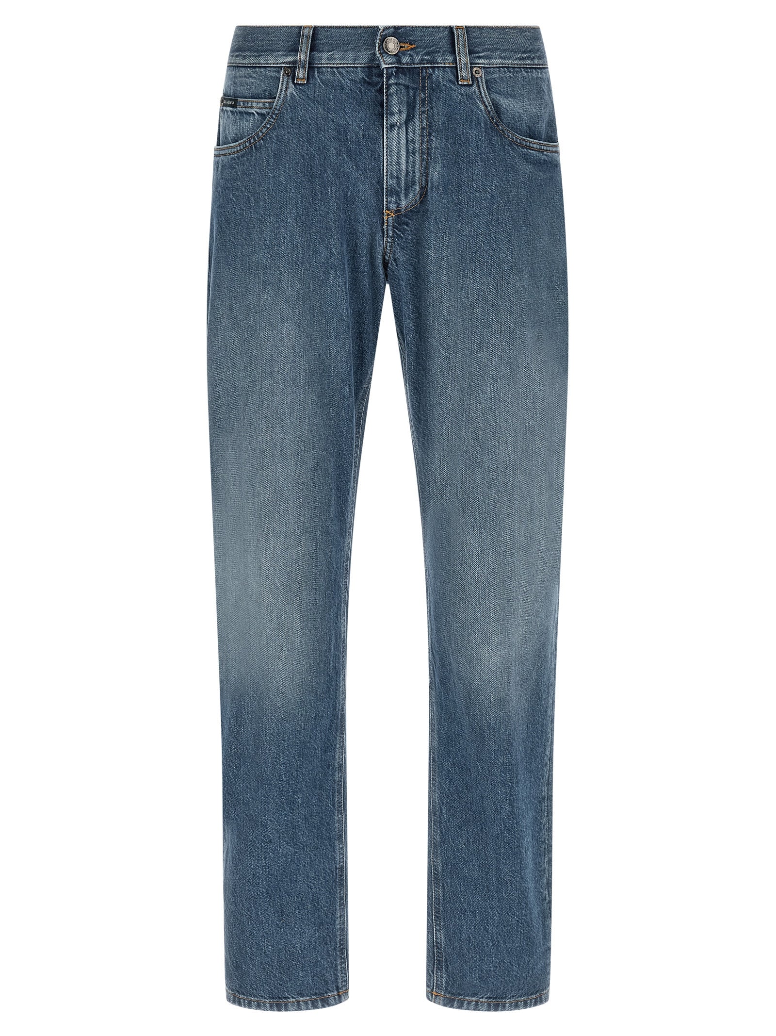 Dolce & Gabbana Jeans — Heraldic Embroidery, Men’s Fit