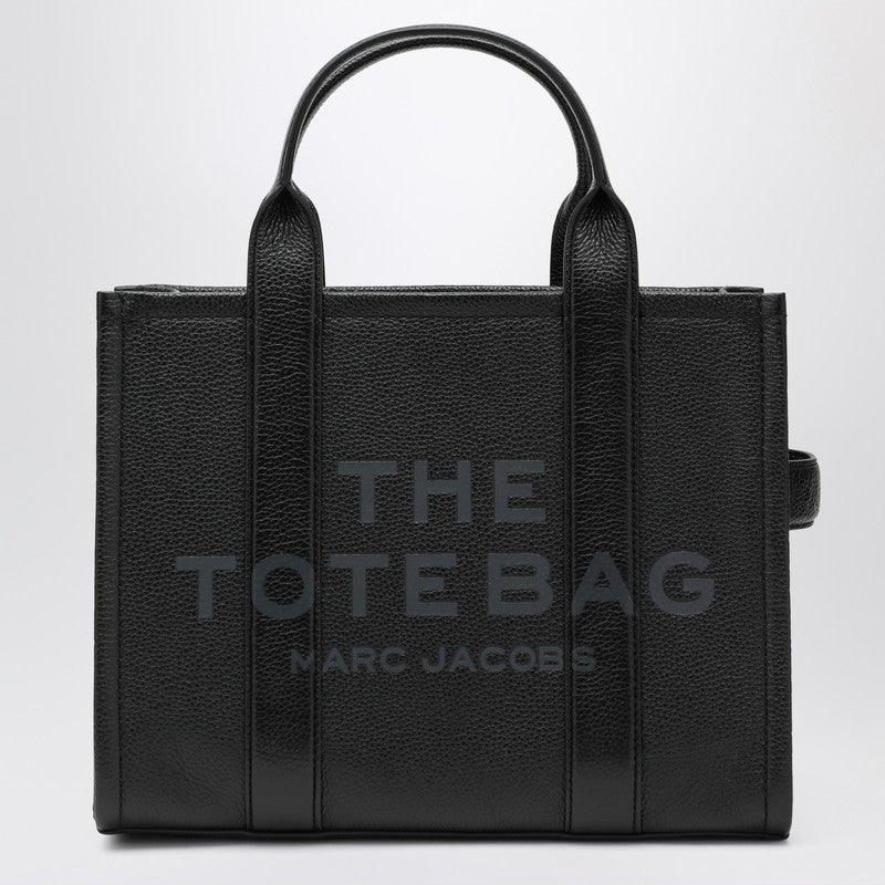 Marc Jacobs The Medium Tote Bag in black leather