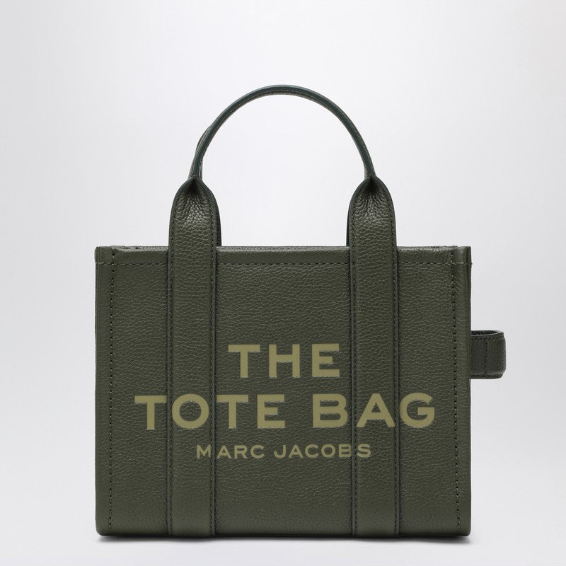 Marc Jacobs Le petit sac fourre-tout en cuir vert forêt