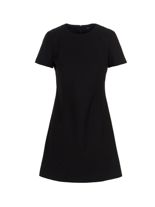 Theory Jatinn’ Dress — Black Mini Dress for Women