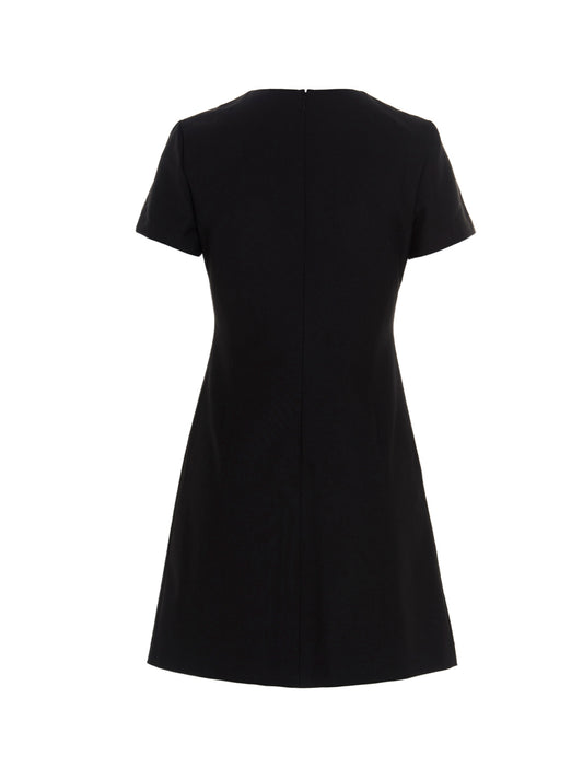 Theory Jatinn’ Dress — Black Mini Dress for Women