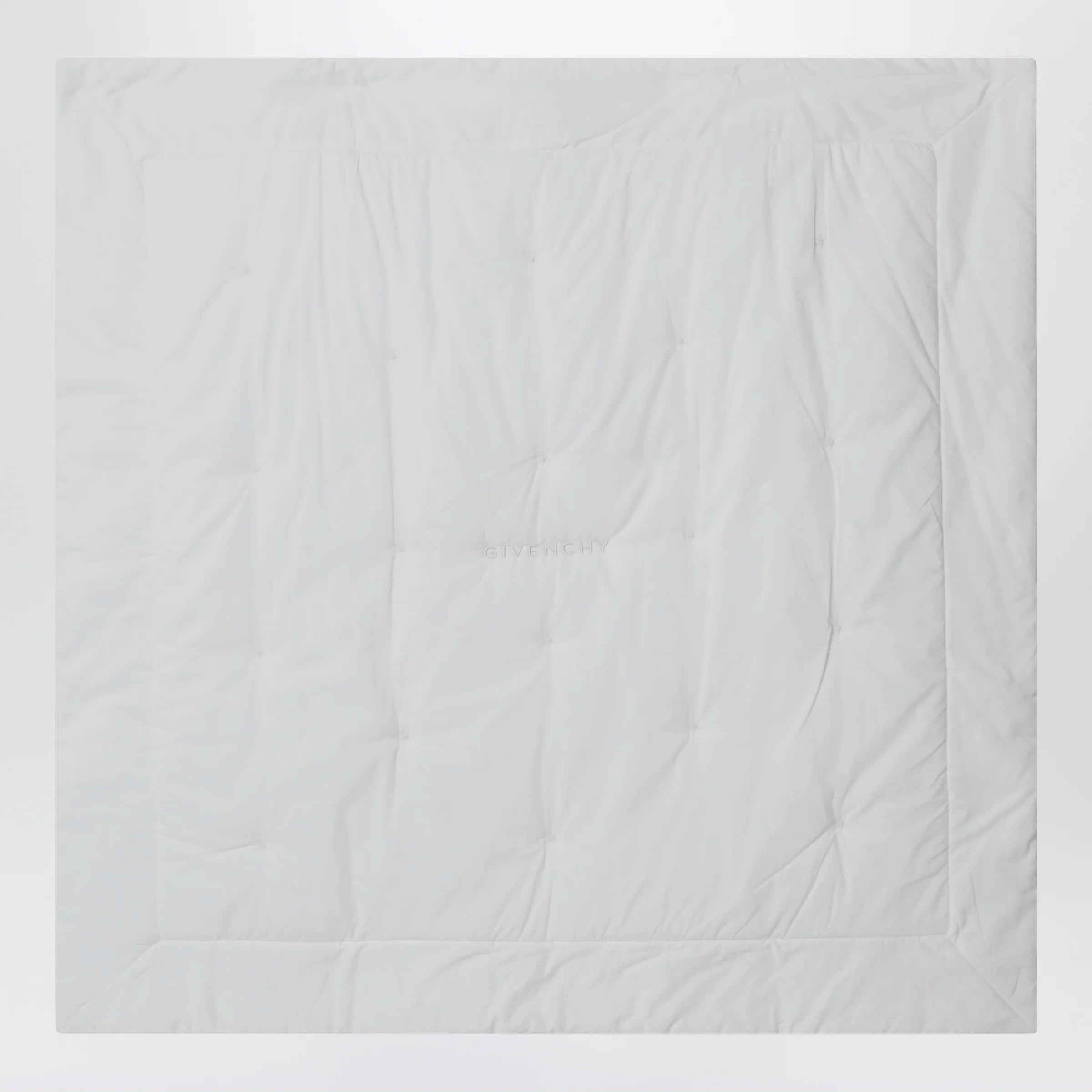 Givenchy White blanket with teddy bear embroidery