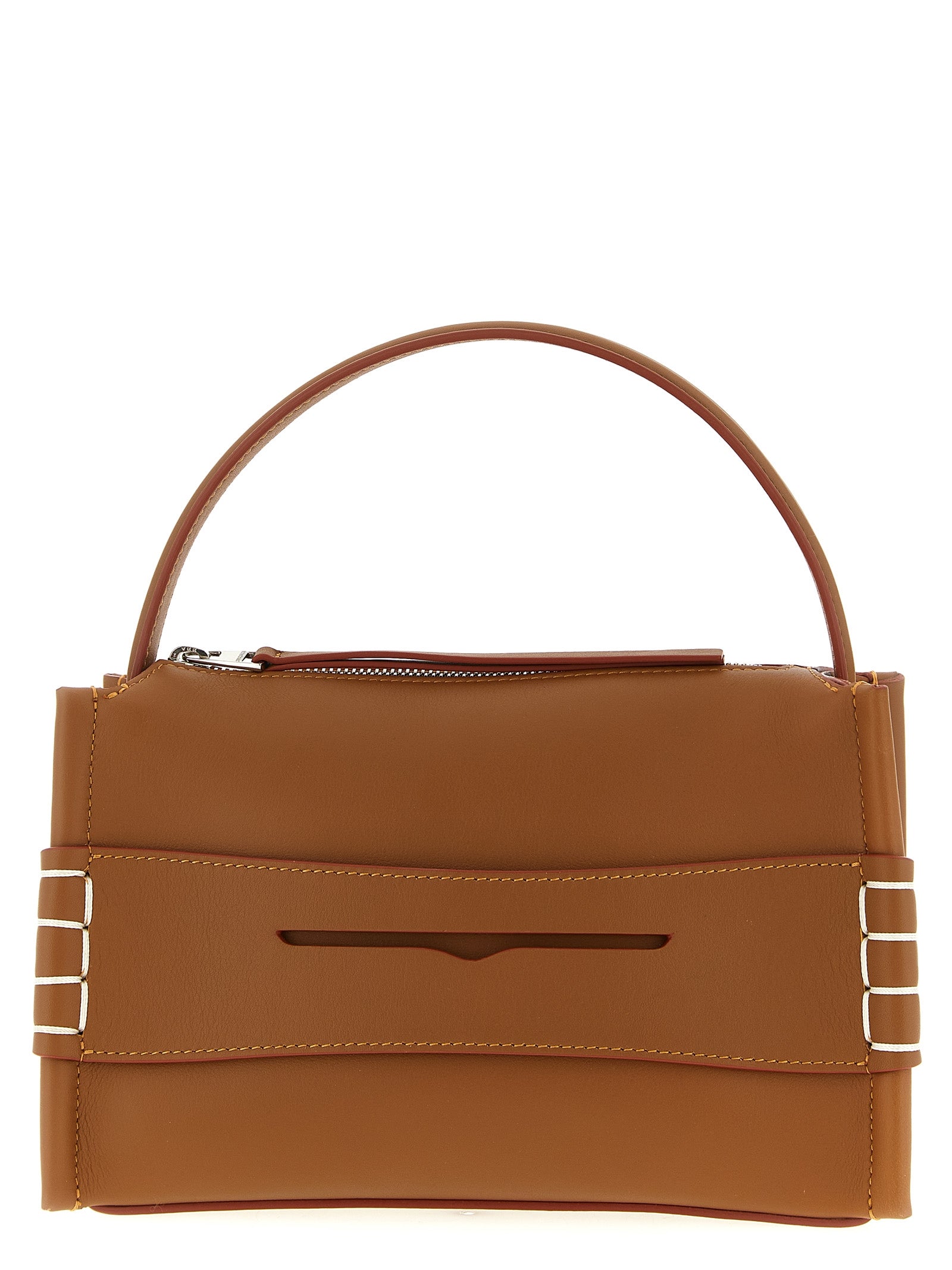 J.w.anderson Loafer Small Bag — Brown Leather Shoulder Bag