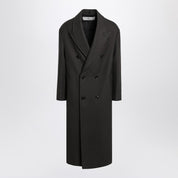 Ami Paris Anthracite grey double-breasted wool coat