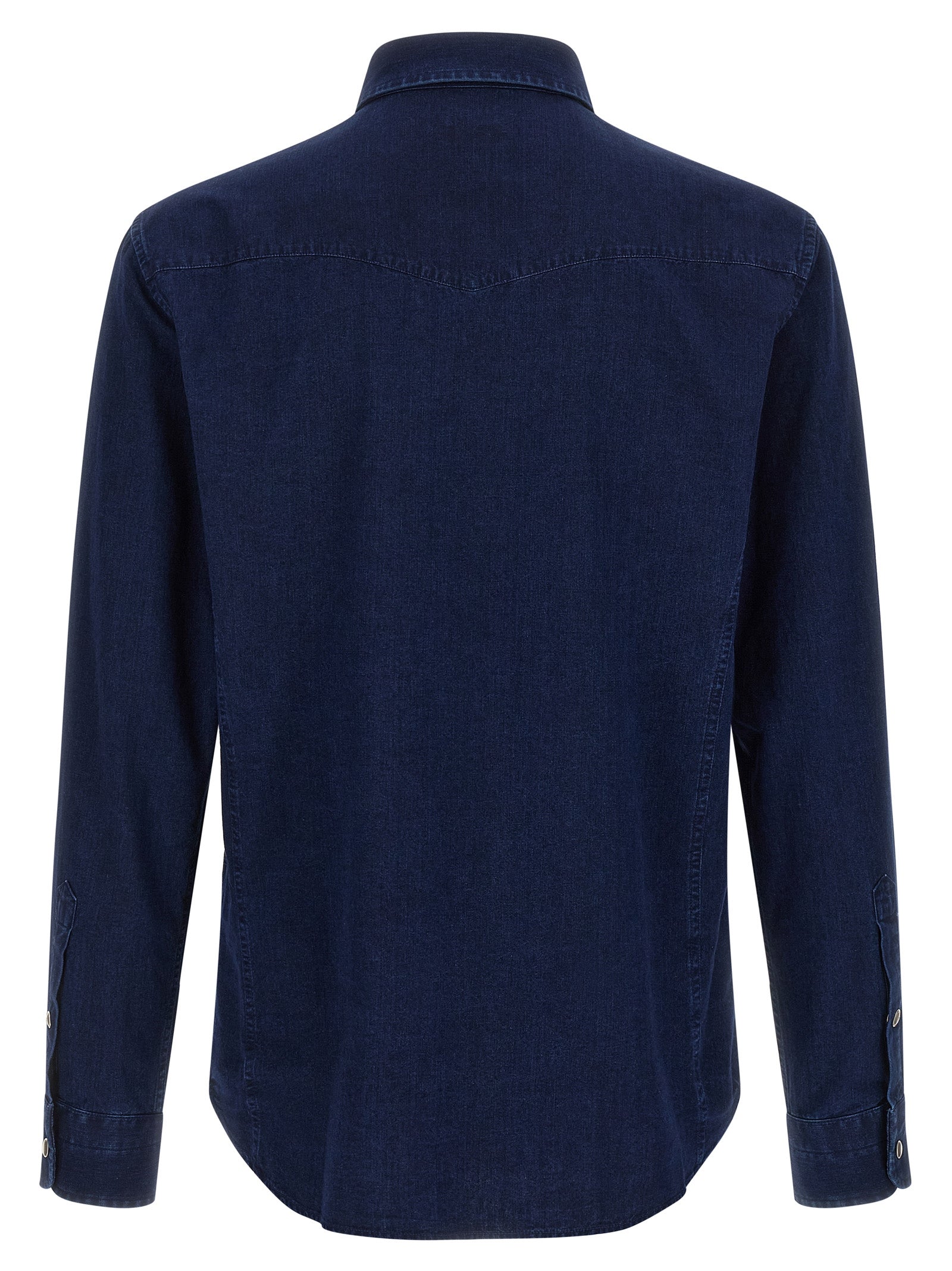 Tom Ford Western Shirt — Slim Fit Cotton Poplin