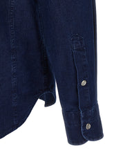 Tom Ford Western Shirt — Slim Fit Cotton Poplin