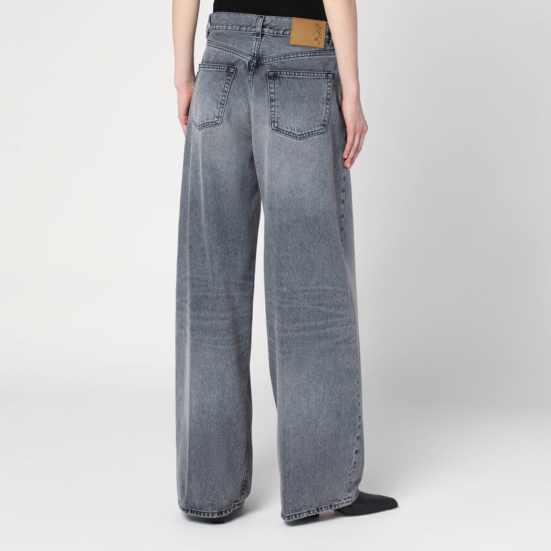 HAIKURE Grey washed effect Bethany jeans