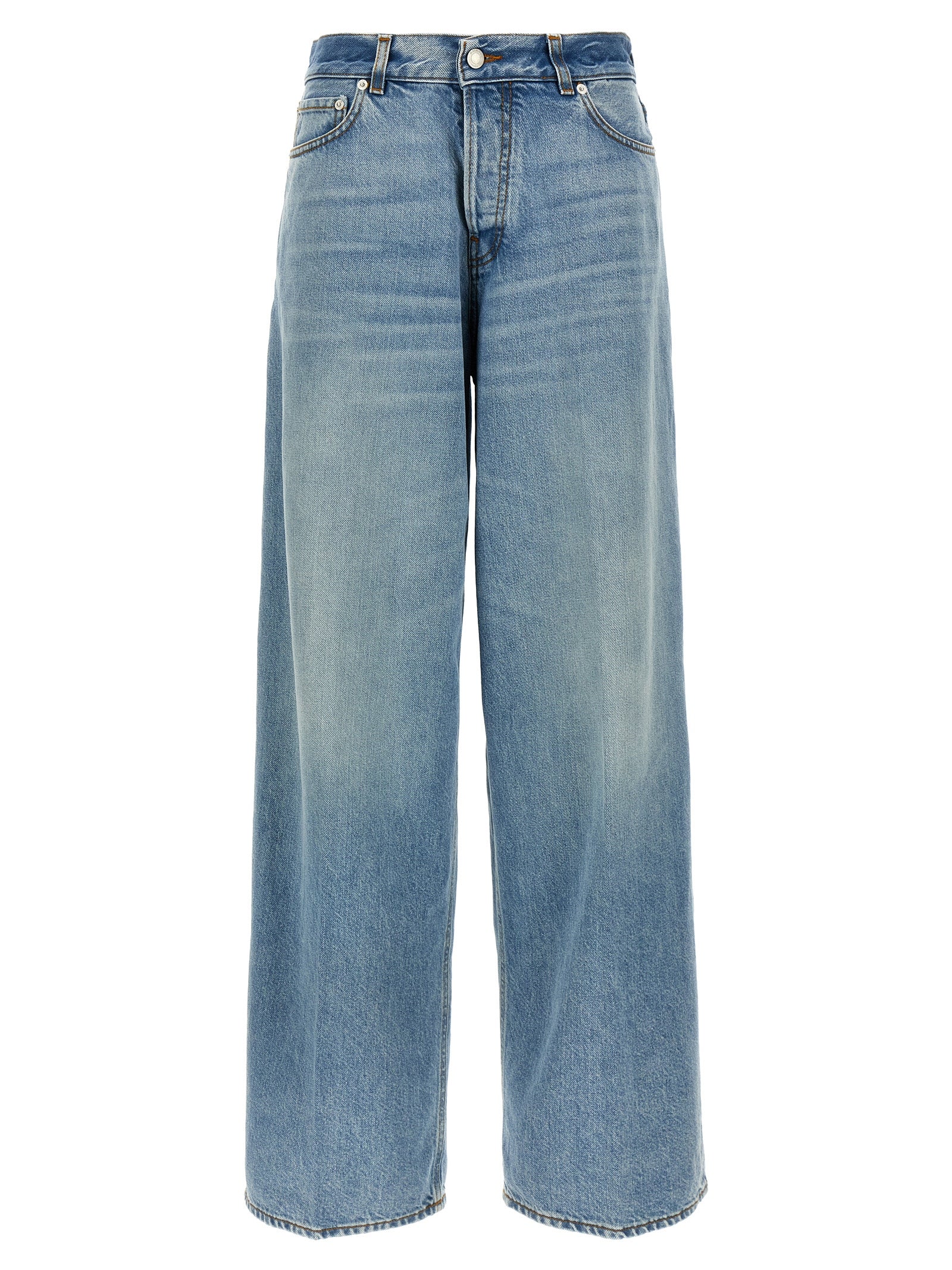 Haikure Bethany Jeans — High-Waisted Wide Leg (Light Blue)