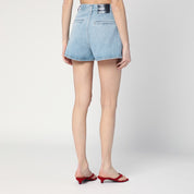 Haikure Ashley shorts in light blue denim