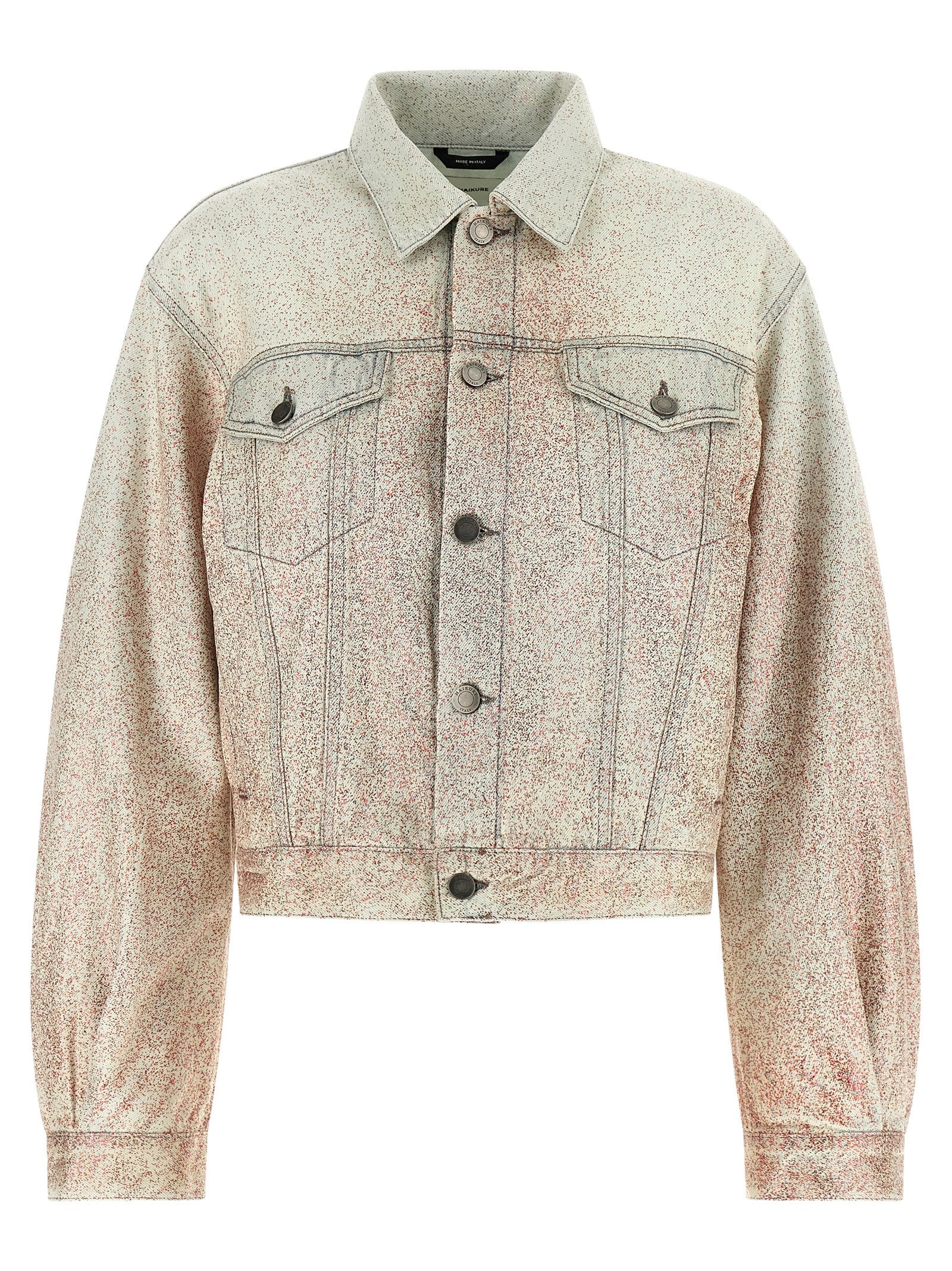 Haikure Simon Jacket — Glitter Cotton Denim Jacket