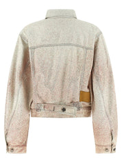 Haikure Simon Jacket — Glitter Cotton Denim Jacket