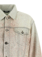 Haikure Simon Jacket — Glitter Cotton Denim Jacket