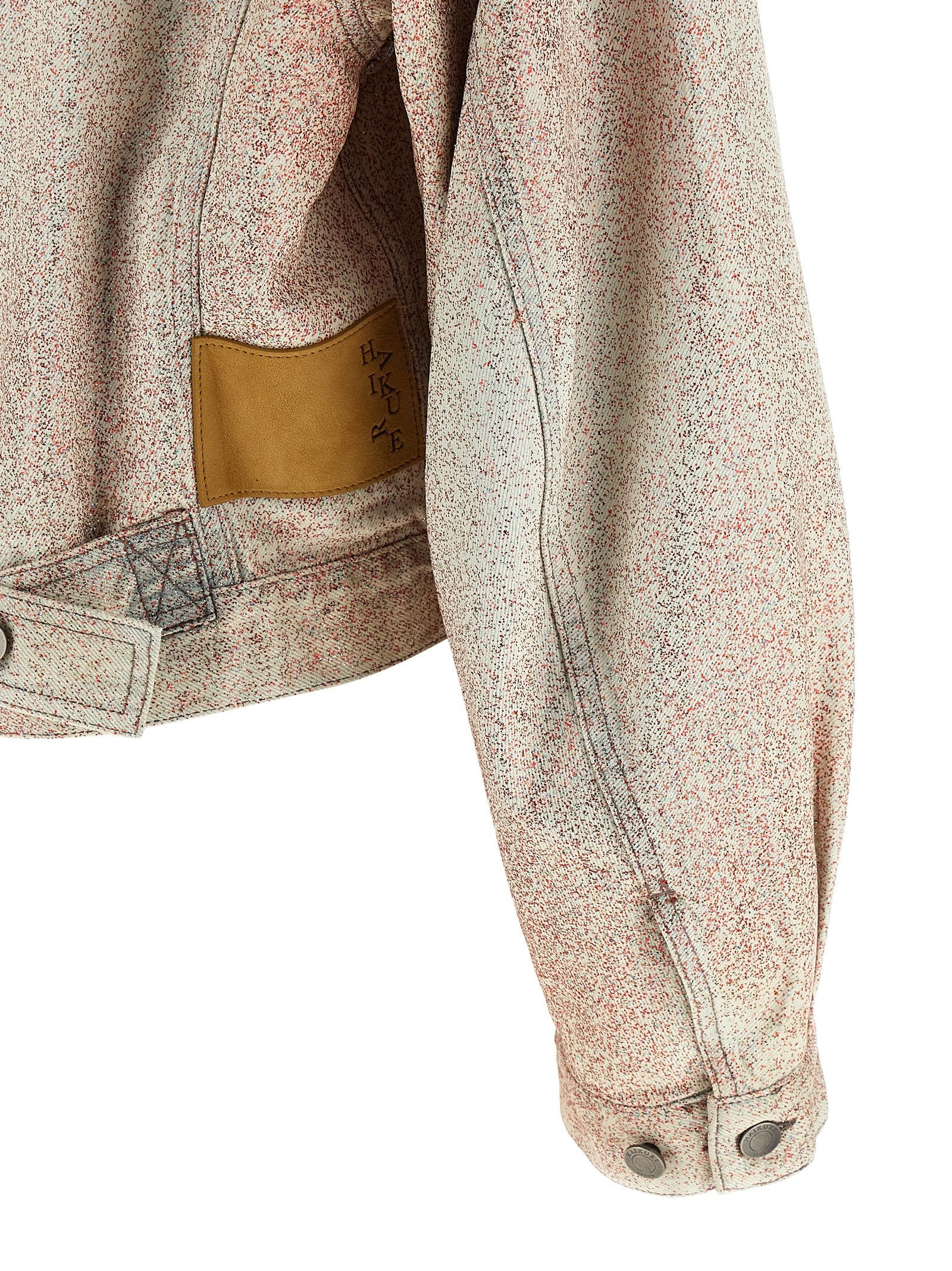 Haikure Simon Jacket — Glitter Cotton Denim Jacket